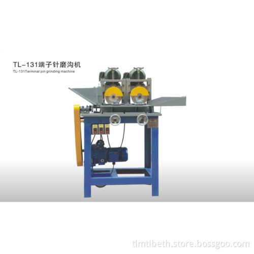 Terminal pin grinding machine for heating element